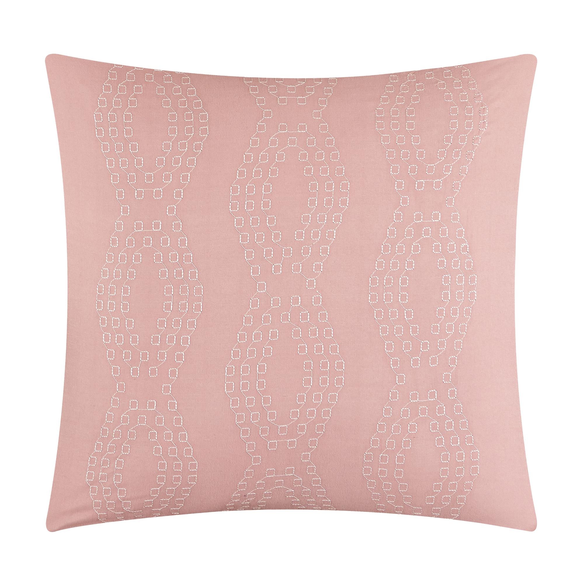 Chic Home Hortense Comforter And Quilt Set Hotel Collection  Fish Scale Pattern Bed In A Bag Rose, Twin - Twin