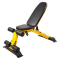 HulkFit Adjustable Utility Weight Bench for Incline, Decline, and Flat Exercise