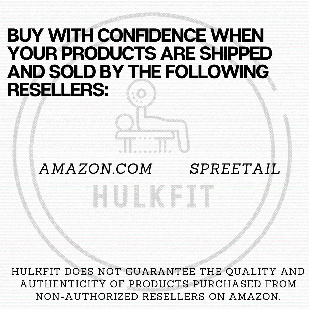 HulkFit Adjustable Power Squat Stand Rack w/ 2 J Hooks &amp; 2 Weight Plate Holders