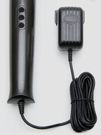 Lovehoney Deluxe Extra Powerful Plug In Massage Wand Vibrator, Black | Black