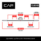 CAP Barbell 2-Inch Olympic Ultra-Lite Bar