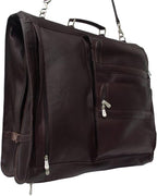 Executive Expandable Garment Bag, Chocolate, One Size
