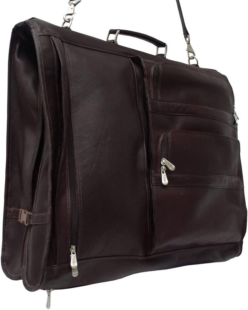 Executive Expandable Garment Bag, Chocolate, One Size