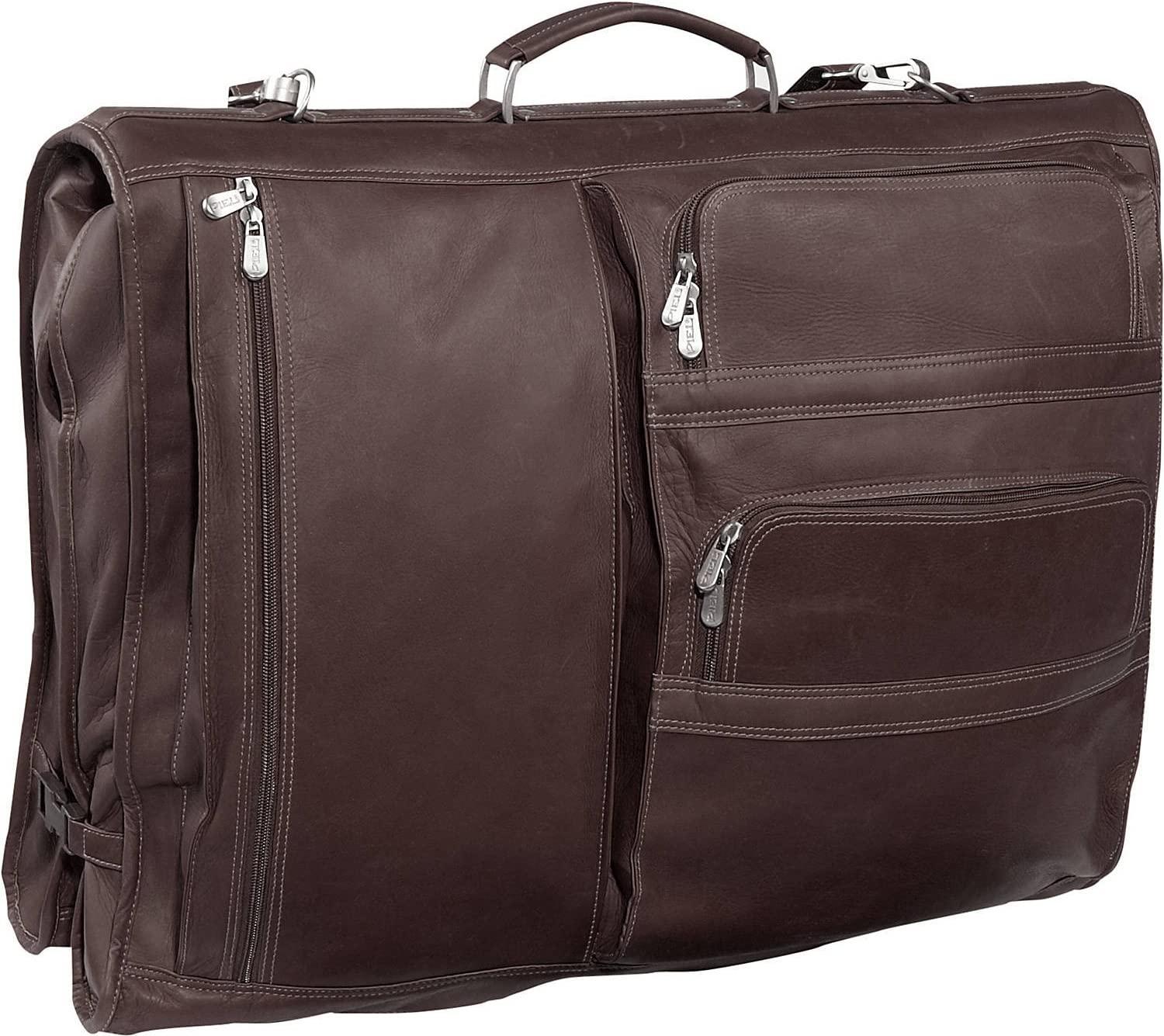 Executive Expandable Garment Bag, Chocolate, One Size