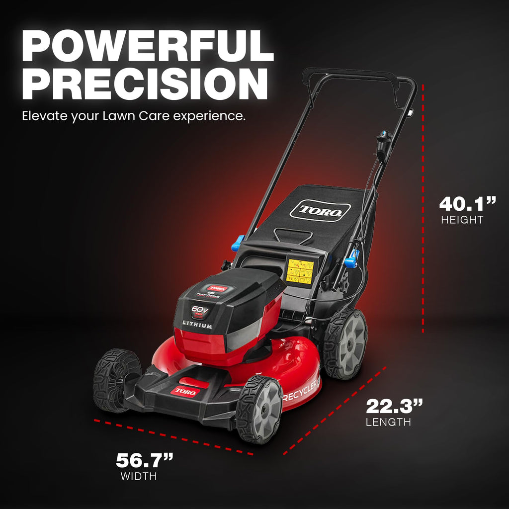 60V MAX* 21 in. RecyclerPush Lawn Mower - Battery/Charger Not Included