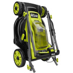 RYOBI Push Lawn Mower 16-Inch Cordless ONE+ HP (2) 4.0 Ah Batteries (1) Charger