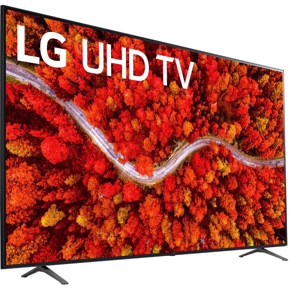 lg 86" ai thinq 4k uhd smart tv 2021 w/ deco gear home theater bundle