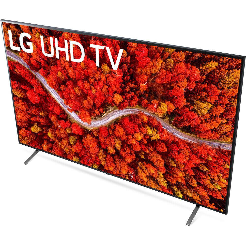 lg 86" ai thinq 4k uhd smart tv 2021 w/ deco gear home theater bundle