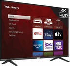 tcl 55″ inch 4k smart roku tv led hdr 2021 ultra hd (2dayship)