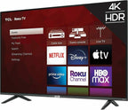tcl 55″ inch 4k smart roku tv led hdr 2021 ultra hd (2dayship)
