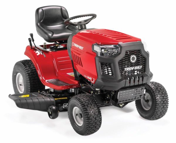 troy-bilt pony 42″ riding lawn mower tractor with 42-inch deck and 439cc 17hp troy-bilt engine