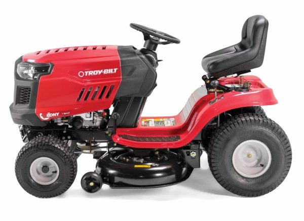 troy-bilt pony 42″ riding lawn mower tractor with 42-inch deck and 439cc 17hp troy-bilt engine