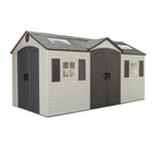 lifetime 15 x 8 ft. storage shed