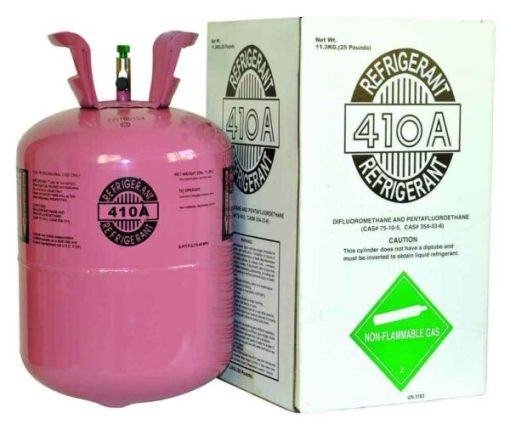 r410a refrigerant 25lb cylinder new factory sealed!!
