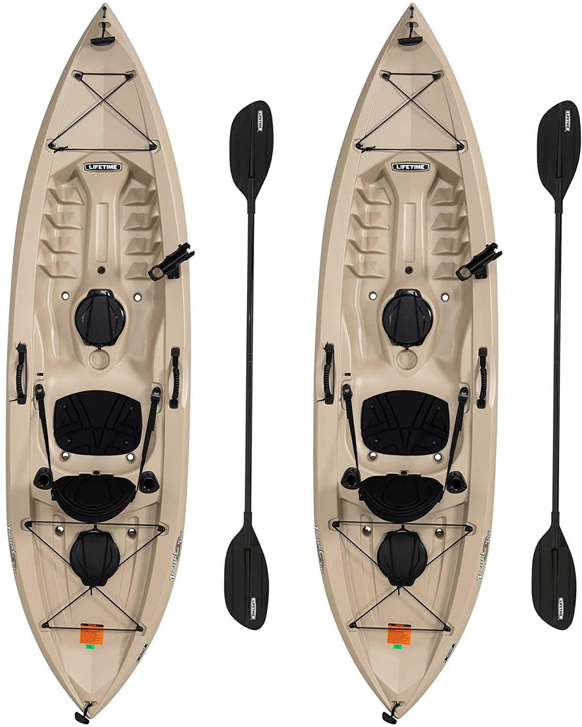 Lifetime 90806 Tamarack Angler 100 Fishing Kayak - 2 Pack (Paddles Included) NO250071