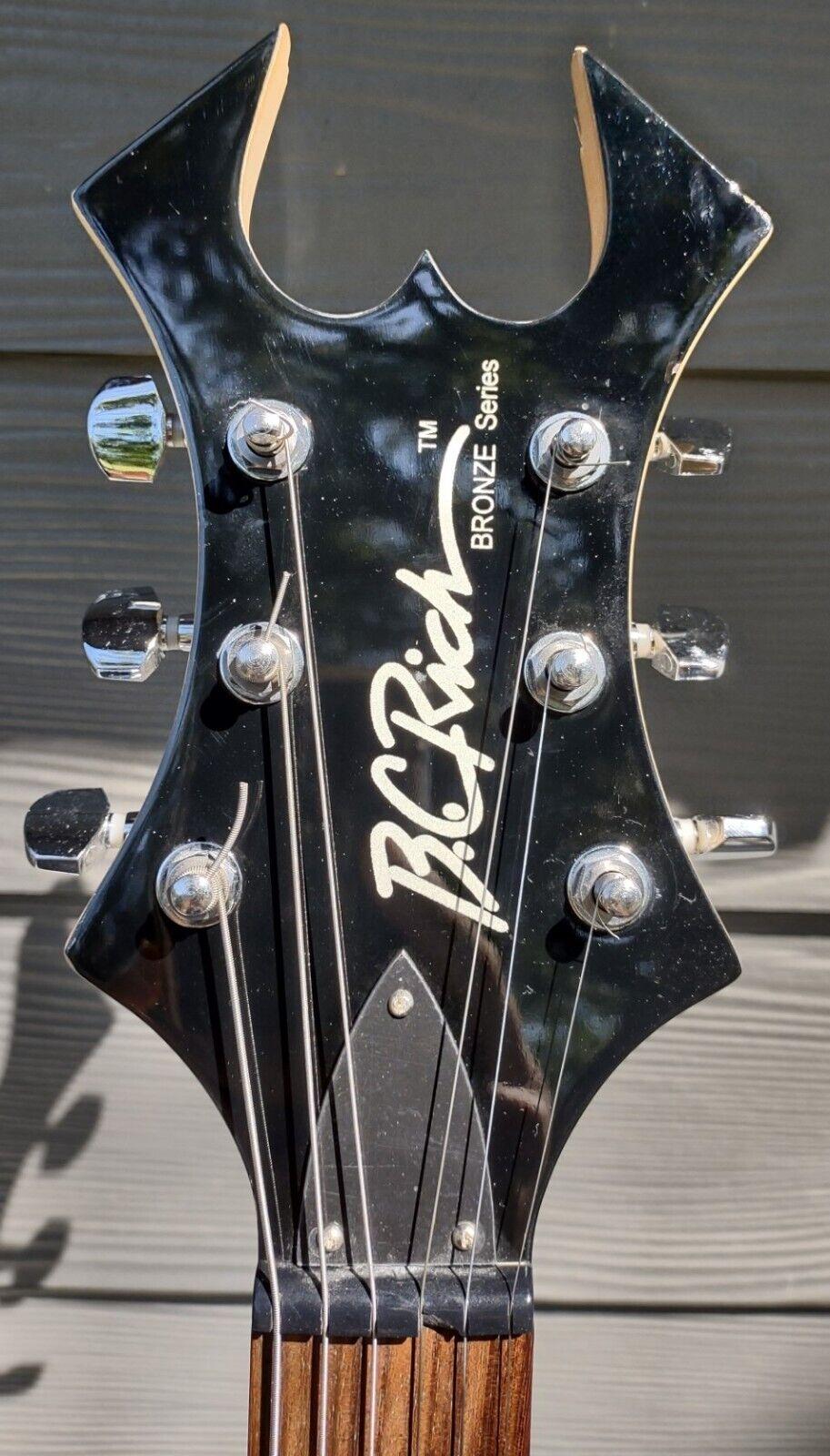 BC Rich Warlock Electric Guitar WGBK 2002 Very Good |  Metal Monster w/ Gig Bag NO250077