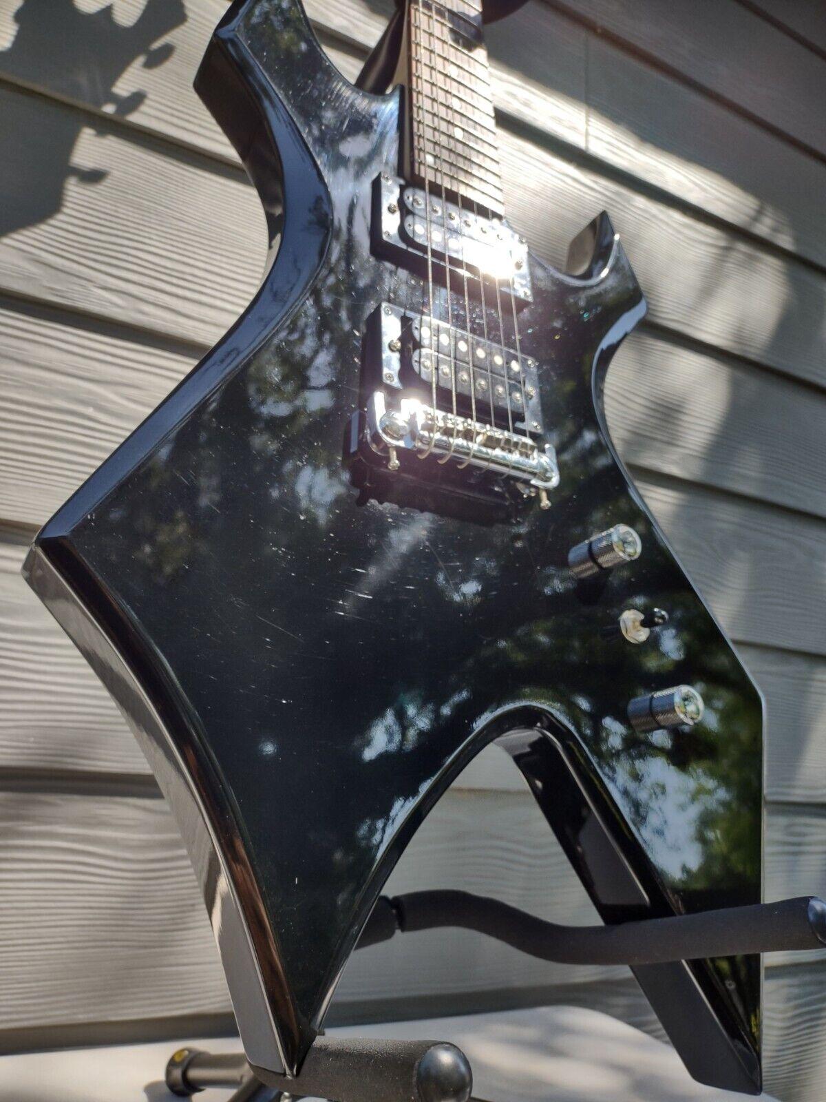 BC Rich Warlock Electric Guitar WGBK 2002 Very Good |  Metal Monster w/ Gig Bag NO250077