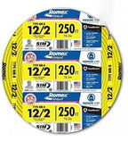 Romex SIMpull 250′ 12-2 Non-Metallic Cable Electrical Wire NM-B copper NO250078