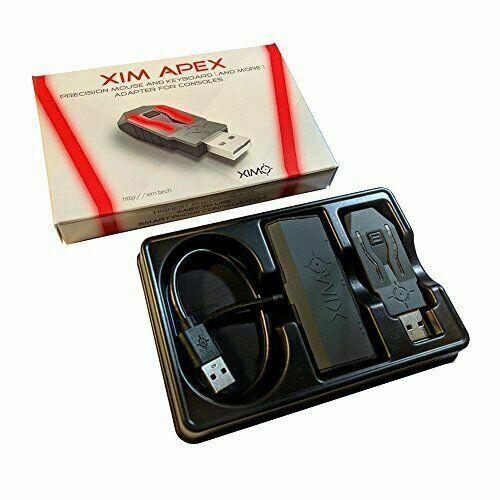 xim uni010054 apex precision mouse &amp; keyboard adapter for xbox one 360, ps 3,4