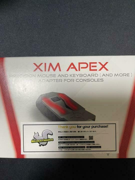 xim uni010054 apex precision mouse &amp; keyboard adapter for xbox one 360, ps 3,4