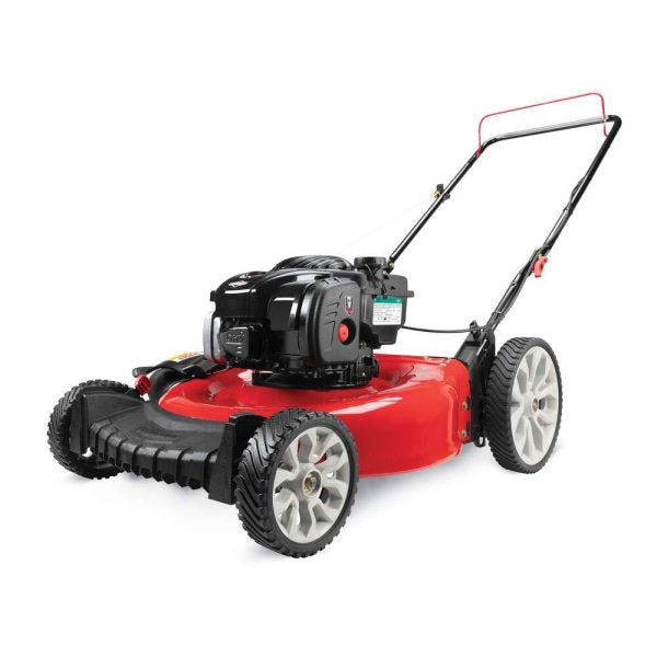 troy-bilt tb100 walk behind push mower with briggs and straton engine