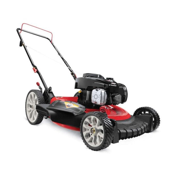 troy-bilt tb100 walk behind push mower with briggs and straton engine