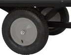 strongway steel atv trailer - 1200-lb. capacity, 17 cu. ft.