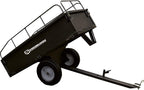 strongway steel atv trailer - 1200-lb. capacity, 17 cu. ft.