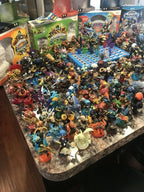 skylanders set. over 150 individual characters. will consider offers!
