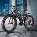 Speedrid Electric Bike 48V 500W Fat Tire Electric Bike Snow Bike 26" 4.0, 48V 10Ah Removable Battery and Professional 7 Speed NO250140