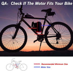 Anbull 49CC 4 Stroke Gas Petrol Motorized Bike Bicycle Engine Motor Kit for 28” V Frame Bike and 26” ATV NO250145