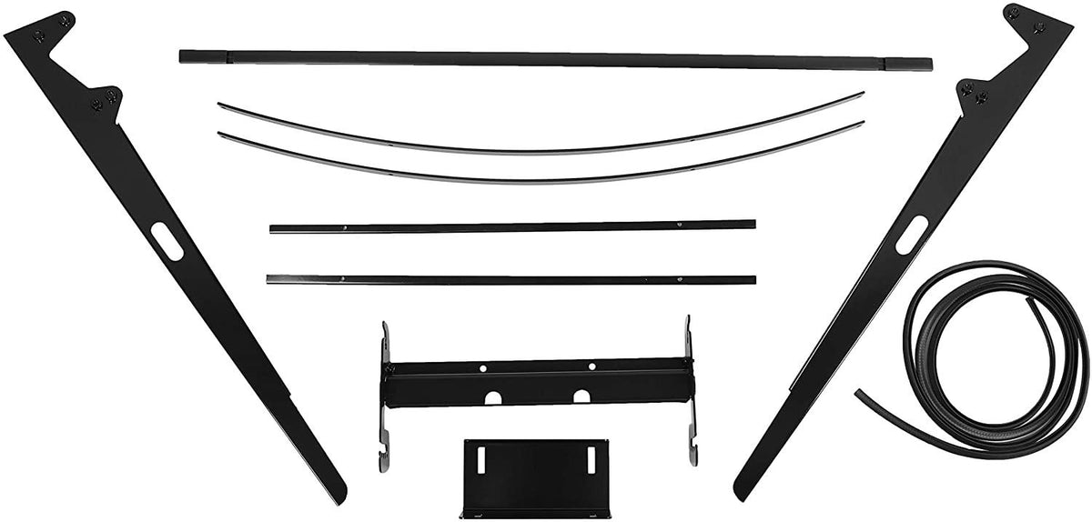 ECOTRIC Tractor Canopy Orange Compatible with All ROPS 48" X 52" Equipped Tractors with a 2" x 2" or 2" x 3" ROPS (Will Add About 4'' to The Height of The Tractor) Tractor Sun Canopy Sunshade NO250146