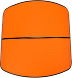 ECOTRIC Tractor Canopy Orange Compatible with All ROPS 48" X 52" Equipped Tractors with a 2" x 2" or 2" x 3" ROPS (Will Add About 4'' to The Height of The Tractor) Tractor Sun Canopy Sunshade NO250146