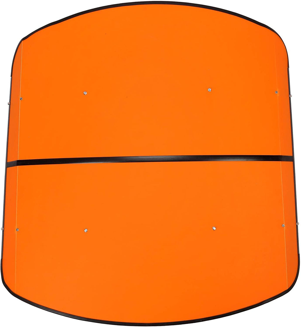 ECOTRIC Tractor Canopy Orange Compatible with All ROPS 48" X 52" Equipped Tractors with a 2" x 2" or 2" x 3" ROPS (Will Add About 4'' to The Height of The Tractor) Tractor Sun Canopy Sunshade NO250146