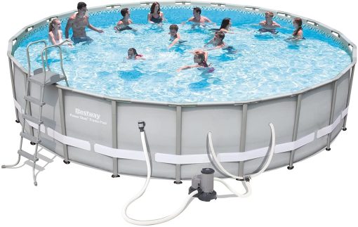 Power Steel Frame Pool Set, 22′ x 52″ NO250151