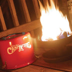 Camco 58031 Little Red Campfire Compact Outdoor Portable Tabletop Propane Heater Fire Pit Bowl for Camping, Tailgating, and Patios, 11.25 Inch NO250158