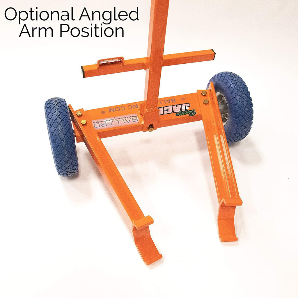 Ballard Inc Super Jack Pro - Mower Jack- ZTR, Stander, Walk Behinds (High Vis Orange) NO250160