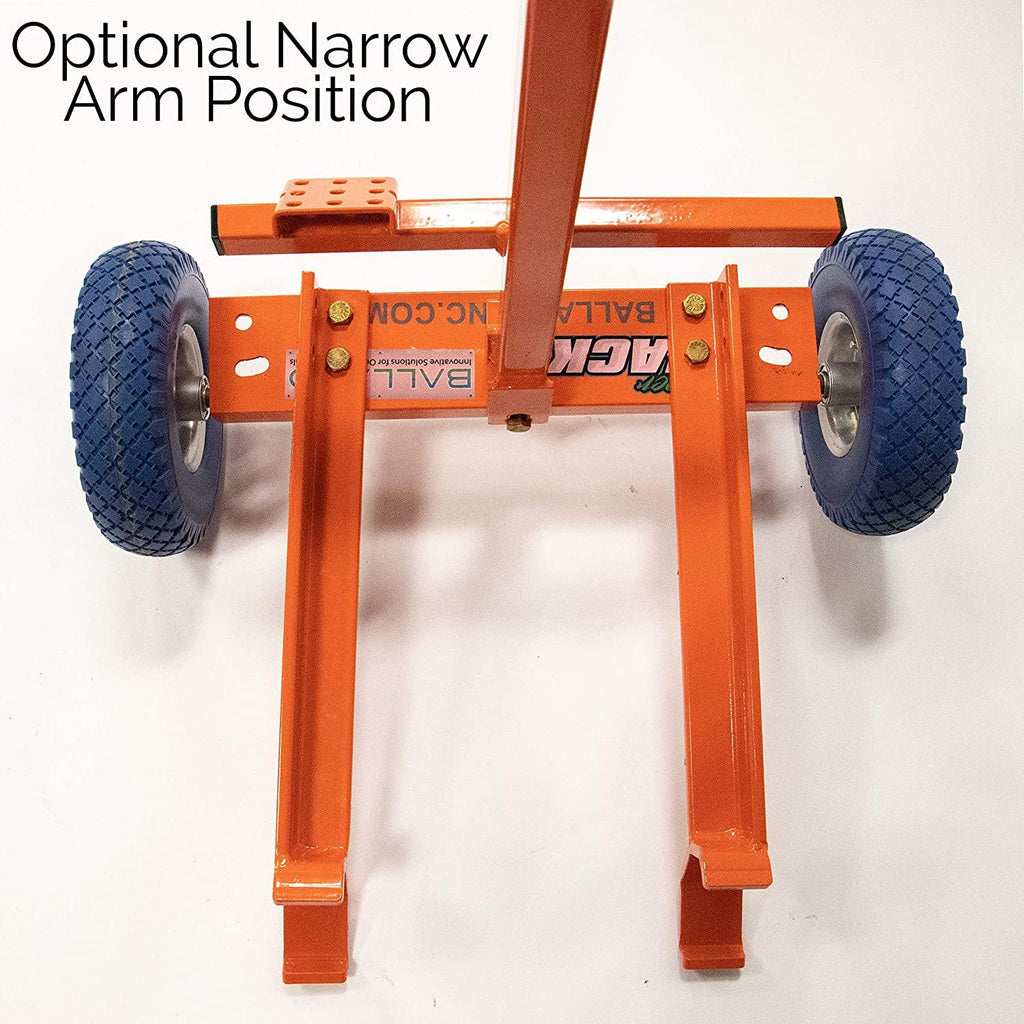 Ballard Inc Super Jack Pro - Mower Jack- ZTR, Stander, Walk Behinds (High Vis Orange) NO250160