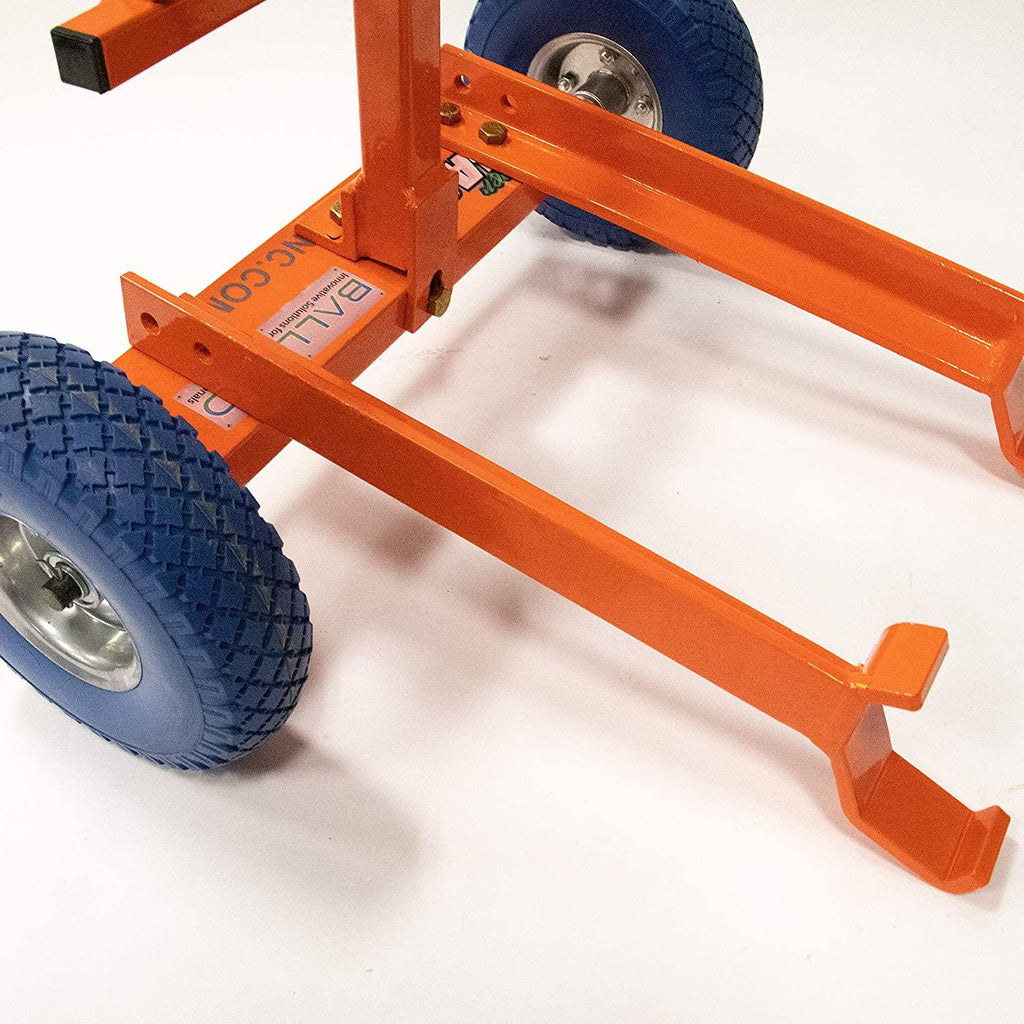 Ballard Inc Super Jack Pro - Mower Jack- ZTR, Stander, Walk Behinds (High Vis Orange) NO250160