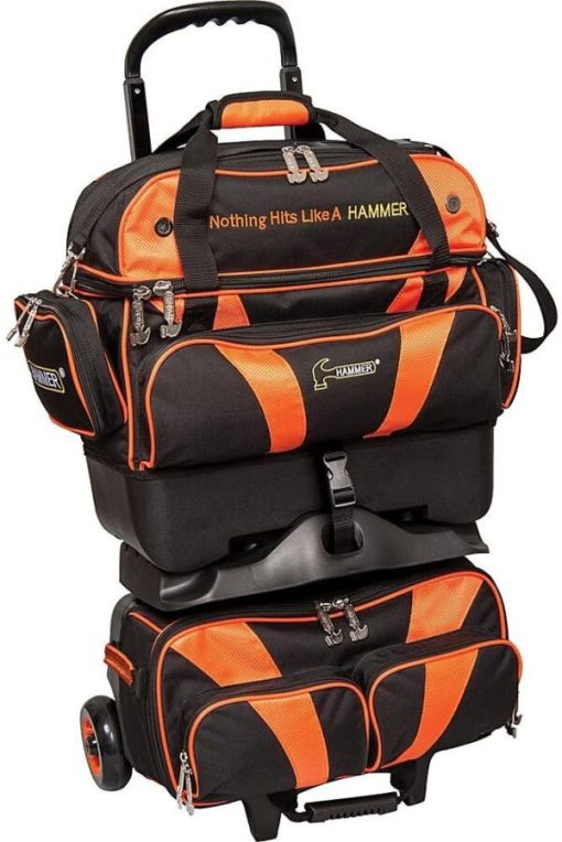 Premium 4-Ball Stackable Bowling Bag NO250166