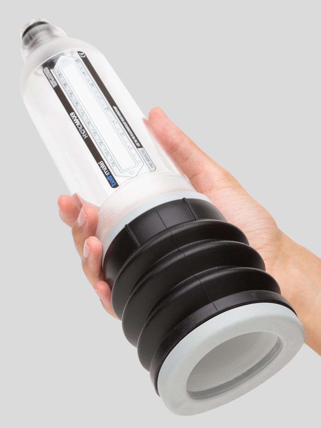 Bathmate HYDROMAX9 Penis Pump Clear 7-9 Inches, Clear