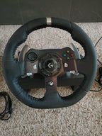logitech g920 racing wheel and shifter For Xbox And PC.   Steering Wheel +…