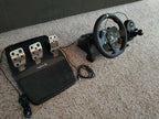 logitech g920 racing wheel and shifter For Xbox And PC.   Steering Wheel +…