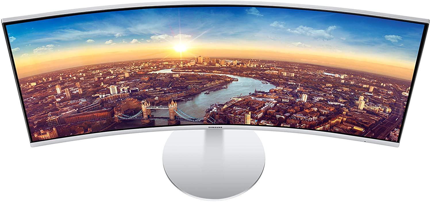 Samsung 34-Inch CJ791 Ultrawide Curved Gaming Monitor – 100Hz Refresh, QLED Computer Monitor