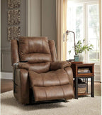 Brown Power Lift Recliner for Elderly