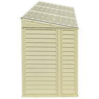 DuraMax 4’x8′ Stronglasting SideMate Vinyl Shed &amp; Foundation