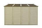 DuraMax 10.5’x13′ Woodbridge Plus Vinyl Shed with Foundation