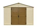 DuraMax 10.5’x13′ Woodbridge Plus Vinyl Shed with Foundation