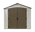 DuraMax 8’x8′ Premier Series Duraplus Vinyl Shed with Foundation