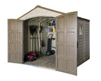 DuraMax 8’x8′ Premier Series Duraplus Vinyl Shed with Foundation